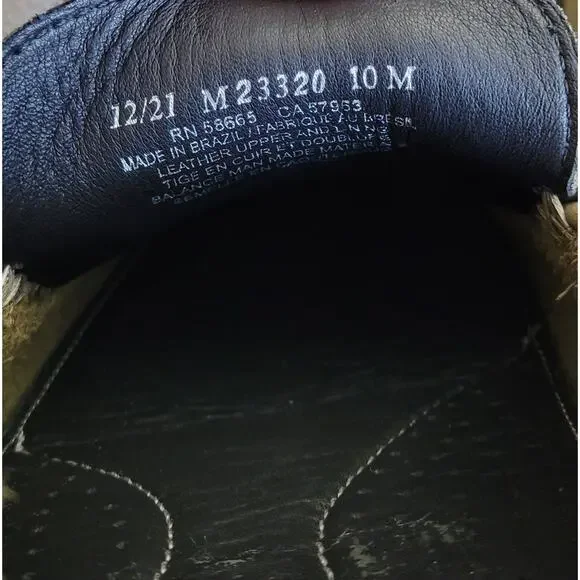 NORDSTROM RACK Shoes Loafers Mens 10M Beige Leather Buckle Slip On M23320 - Picture 12 of 12